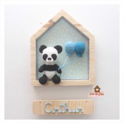Panda - Casinha - Porta Maternidade
