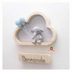 Elefantinho - Nuvem P - Porta Maternidade