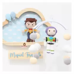 Kit Toy Story - Enfeite + Móbile